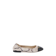 Tod'S snake-printed leather ballet flats