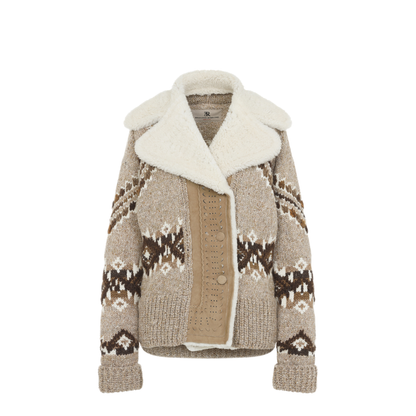 MAYFEYR - Ermanno Scervino - Melange Beige Cardi Coat - D495D307RSHQUBM4901