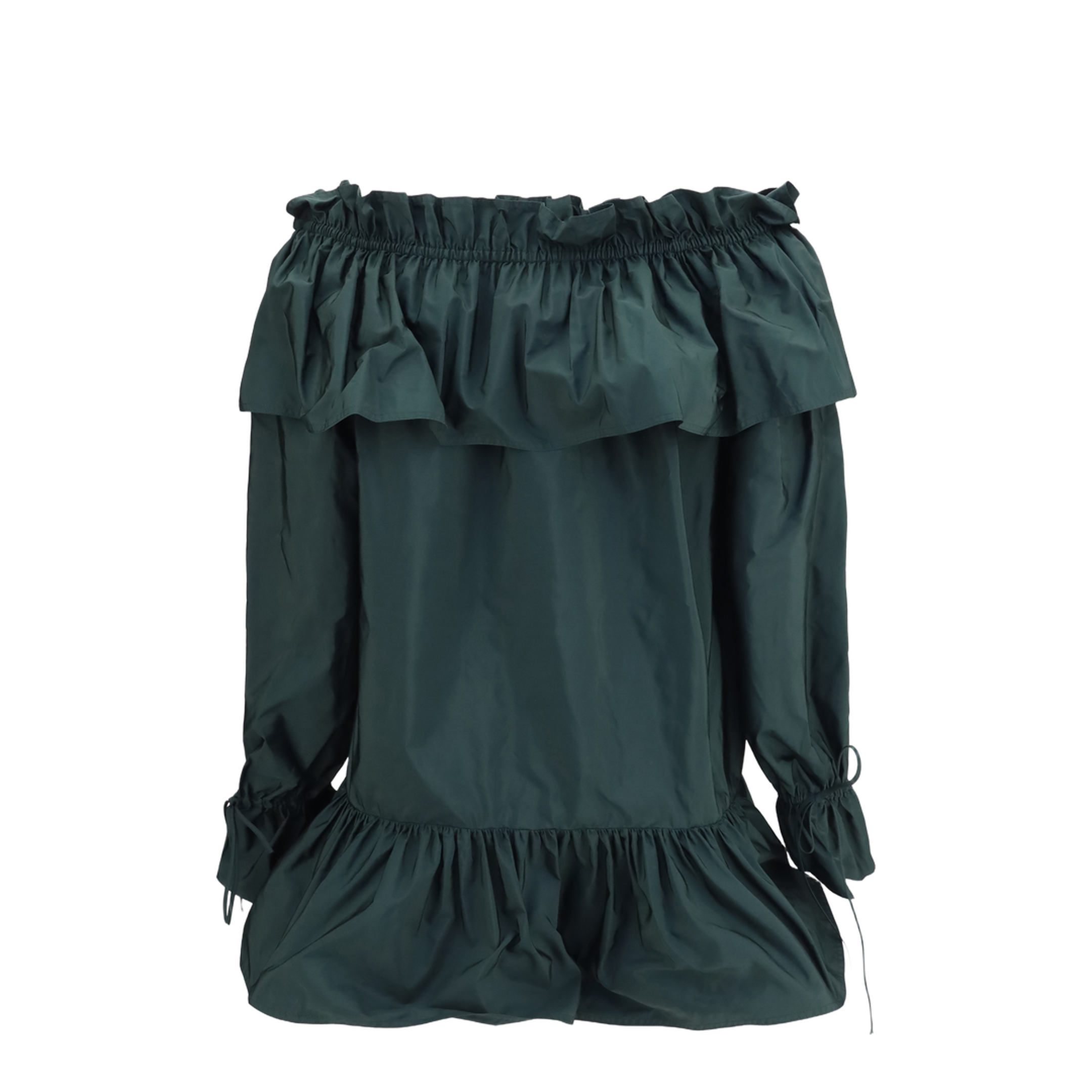MAYFEYR - Saint Laurent - Ruffled Nylon Poplin Dress - 871287Y1I02