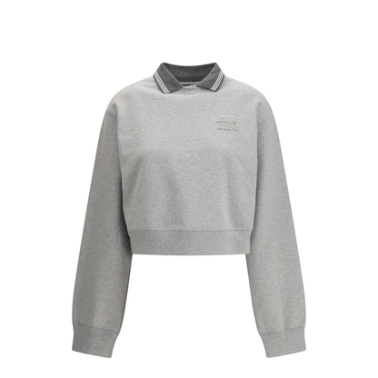 MAYFEYR - Miu Miu - Embroidered Logo Sweater - MJLA15SOOO18ZX
