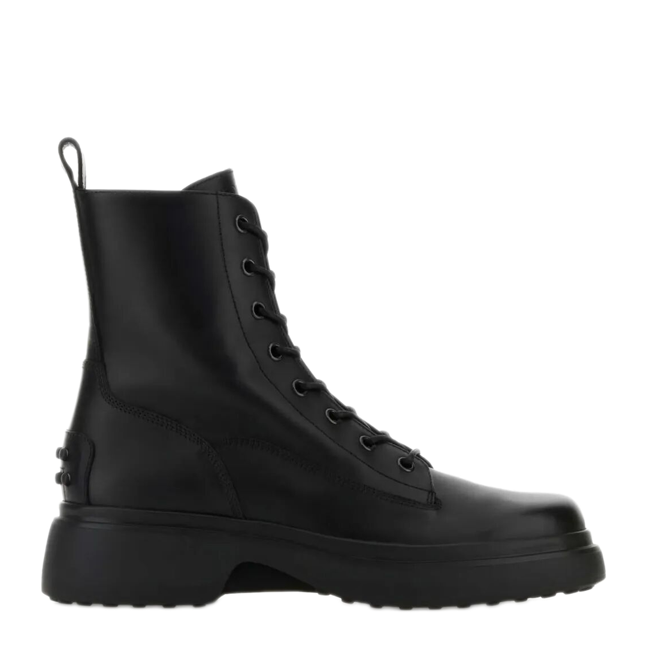 MAYFEYR - TOD`S - Platform Leather Combat Boots - XXW74L0JK30T0NB999