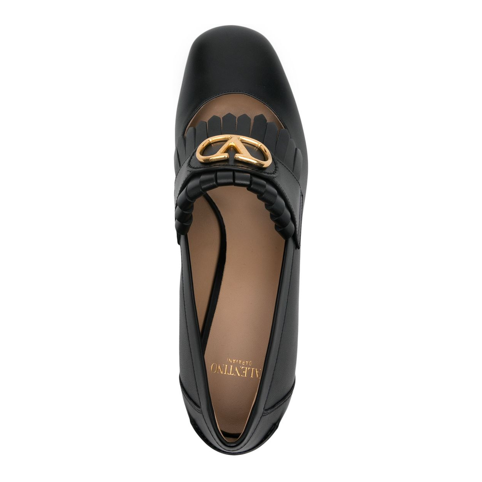 Black Leather Loafers