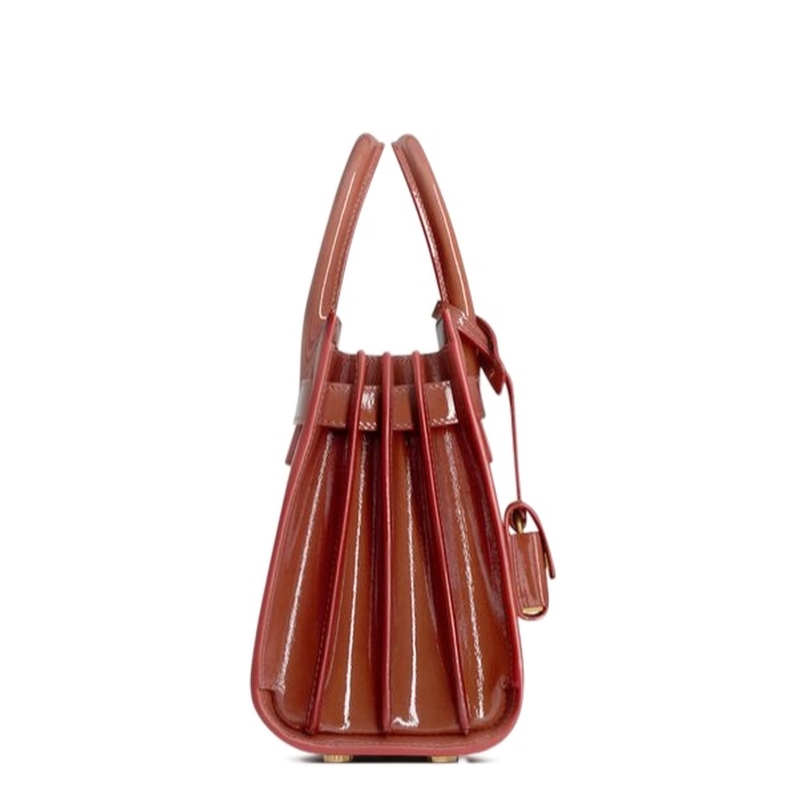 Sac de Jour Nano Leather Tote Bags - Bronze
