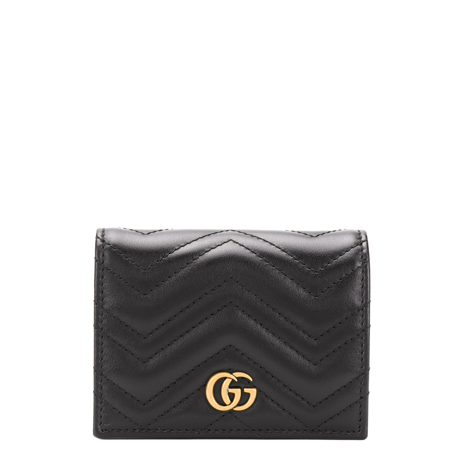 Small Wallet in Black Leather