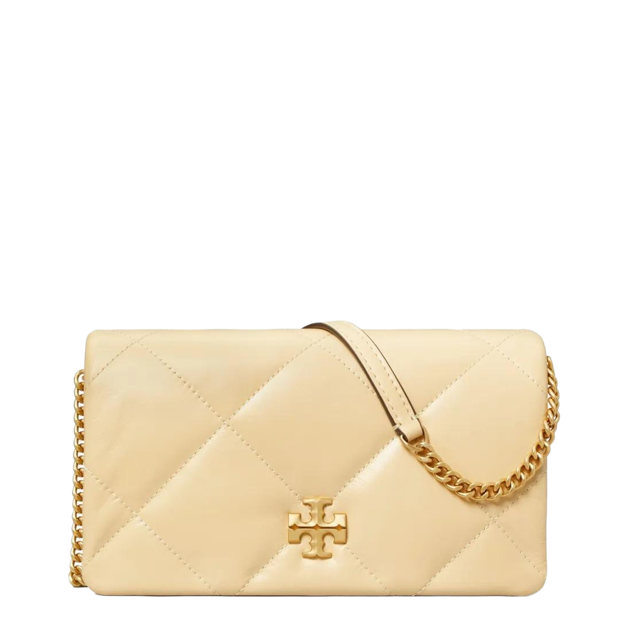 Kira Diamond Quilt Chain Wallet