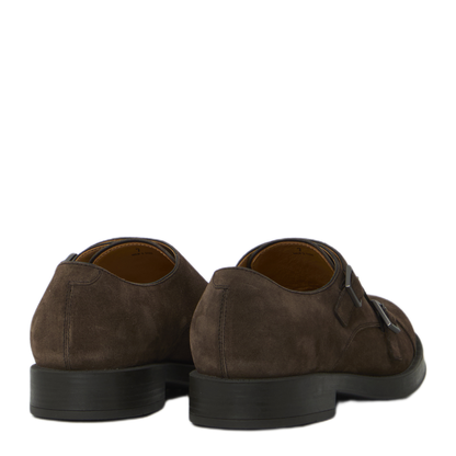 MAYFEYR - Tod's - Monkstrap Shoes In Suede Leather - XXM75L0DK10RE0S800