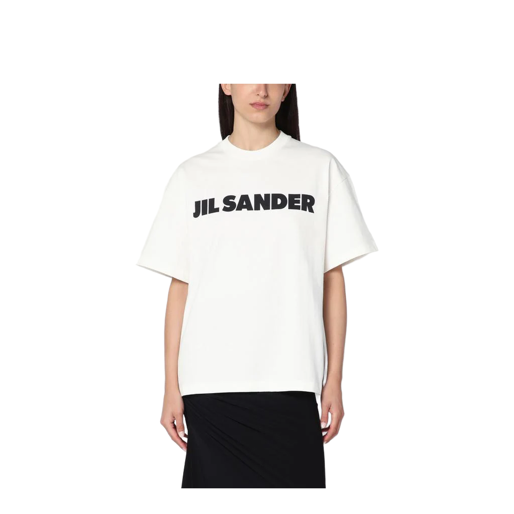 Wide T-Shirt With Logo