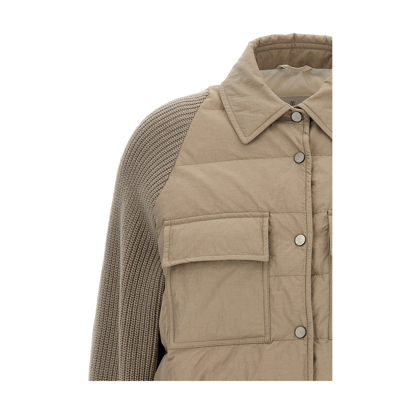Beige Padded Jacket
