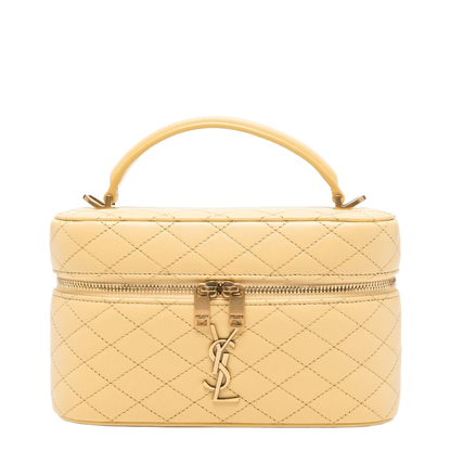GABY Vanity in Lambskin in Yellow