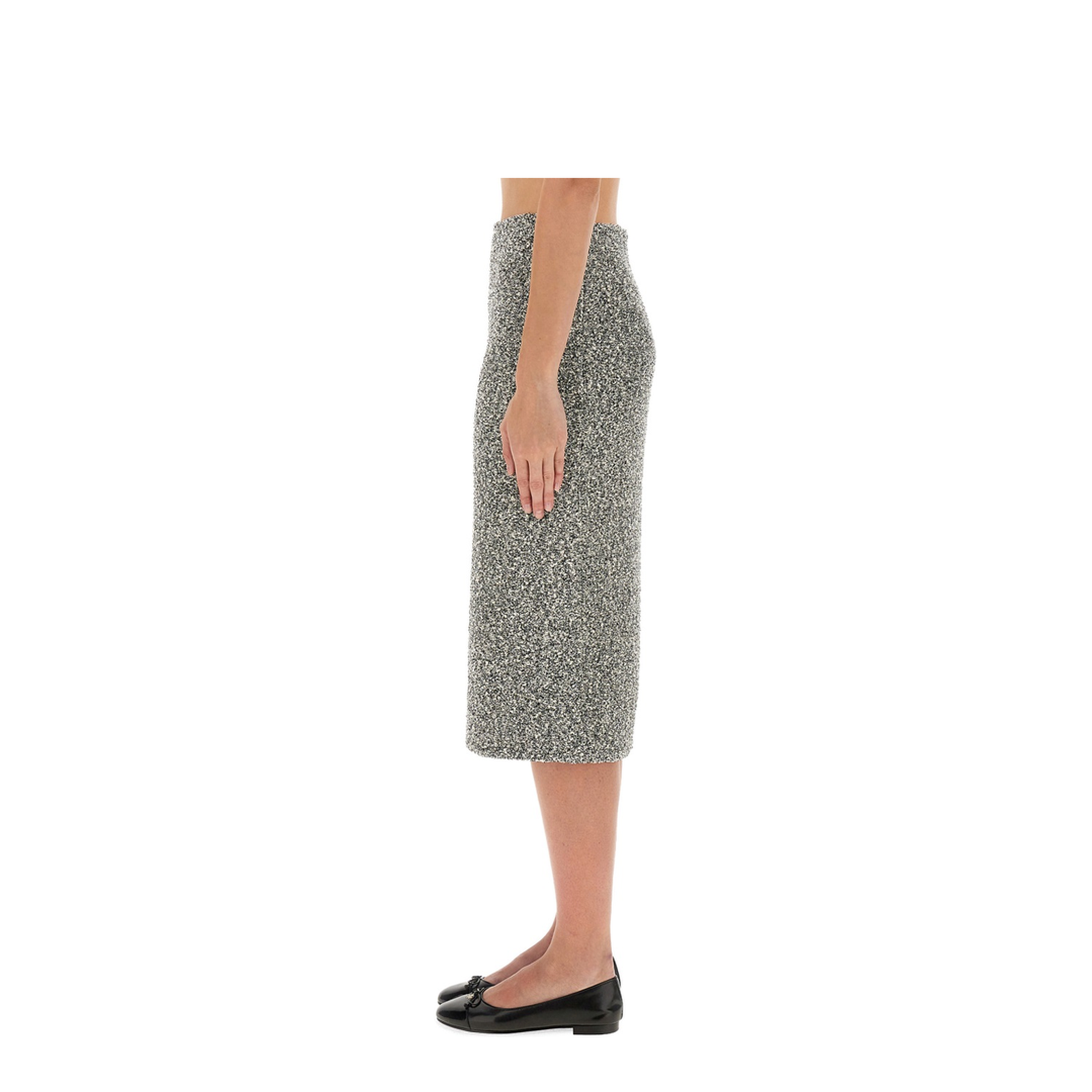 Long Tweed Skirt