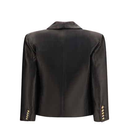 MAYFEYR - Balmain - Spencer Leather Jacket - HF1SC306LE35