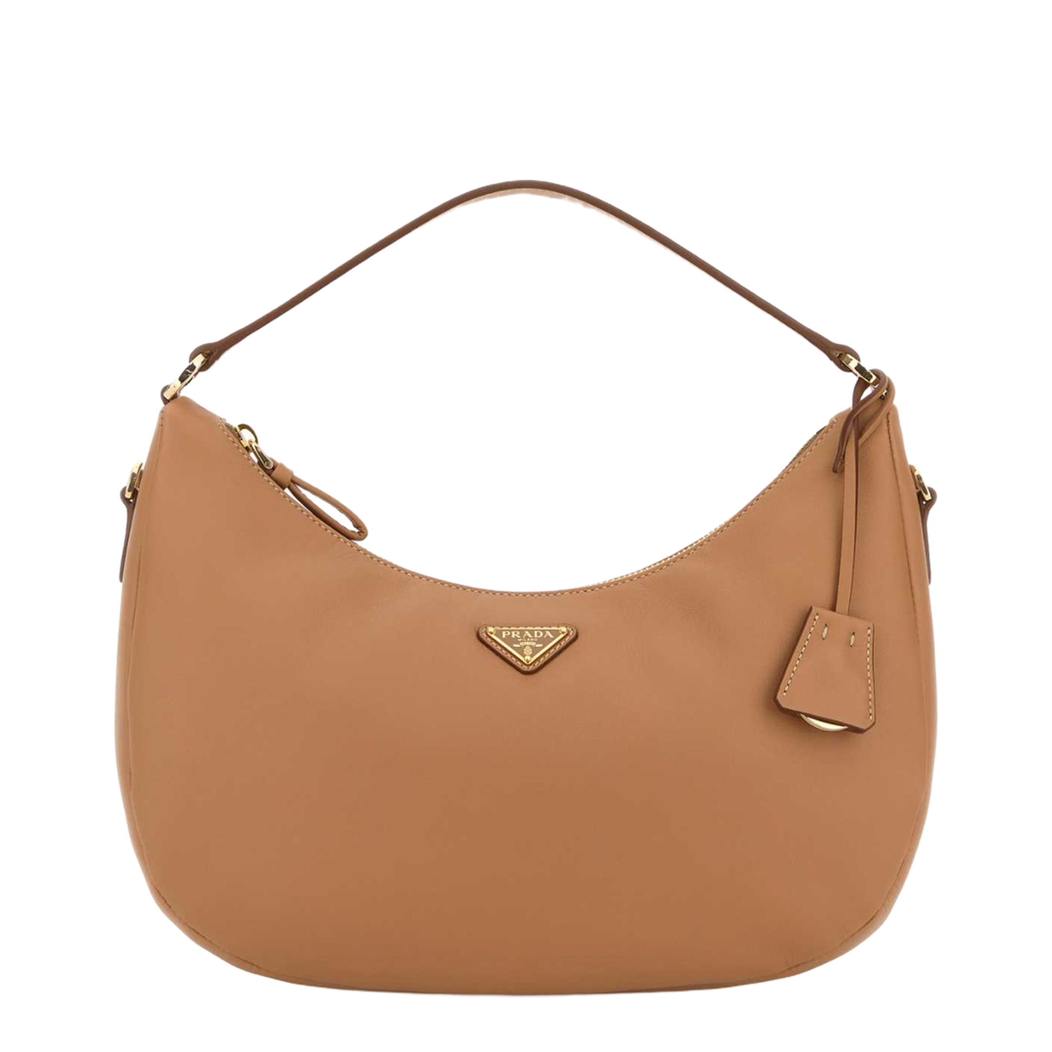 Camel Leather Handbag