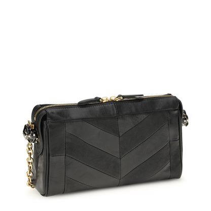 MAYFEYR - Valentino - Small Panthea Chevron Nappa Shoulder Bag - 9W0B0S99UYF0NO