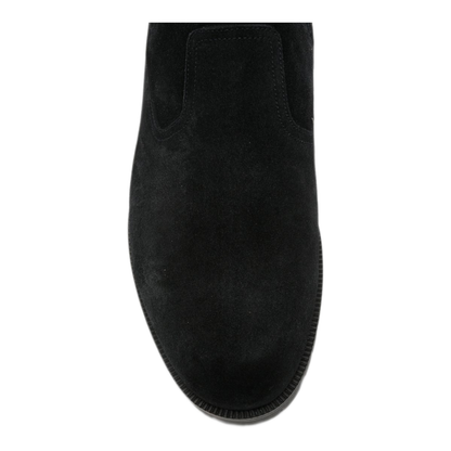MAYFEYR - Christian Louboutin - Black Suede Finish Elasticated Side Boots - 3260798BK01