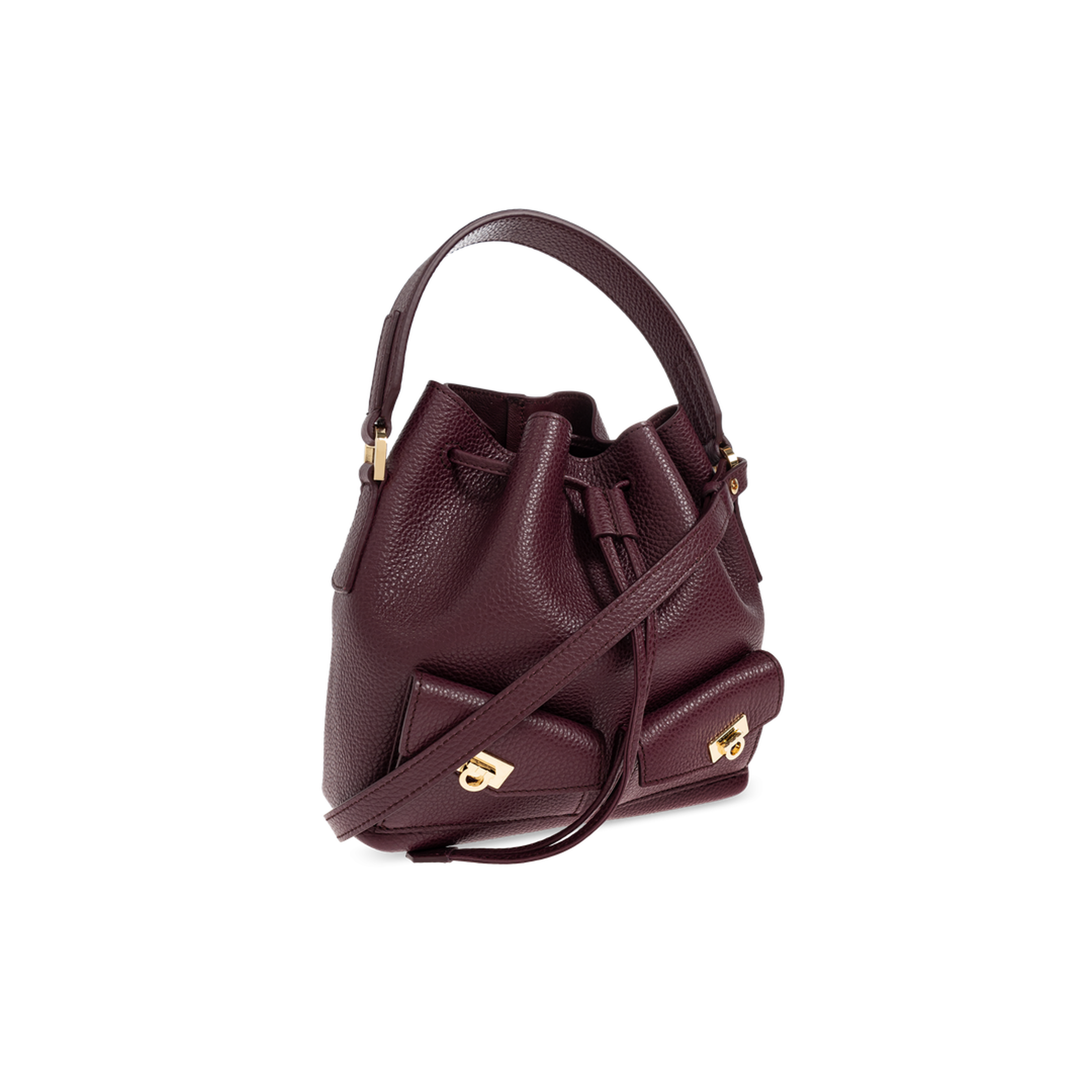 MAYFEYR - Ferragamo - Drawstring Handbag - 220915DRAWSTRING789913PLUM