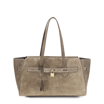 MAYFEYR - Brunello Cucinelli - Suede Shoulder Bag - MBDLB2848C8769