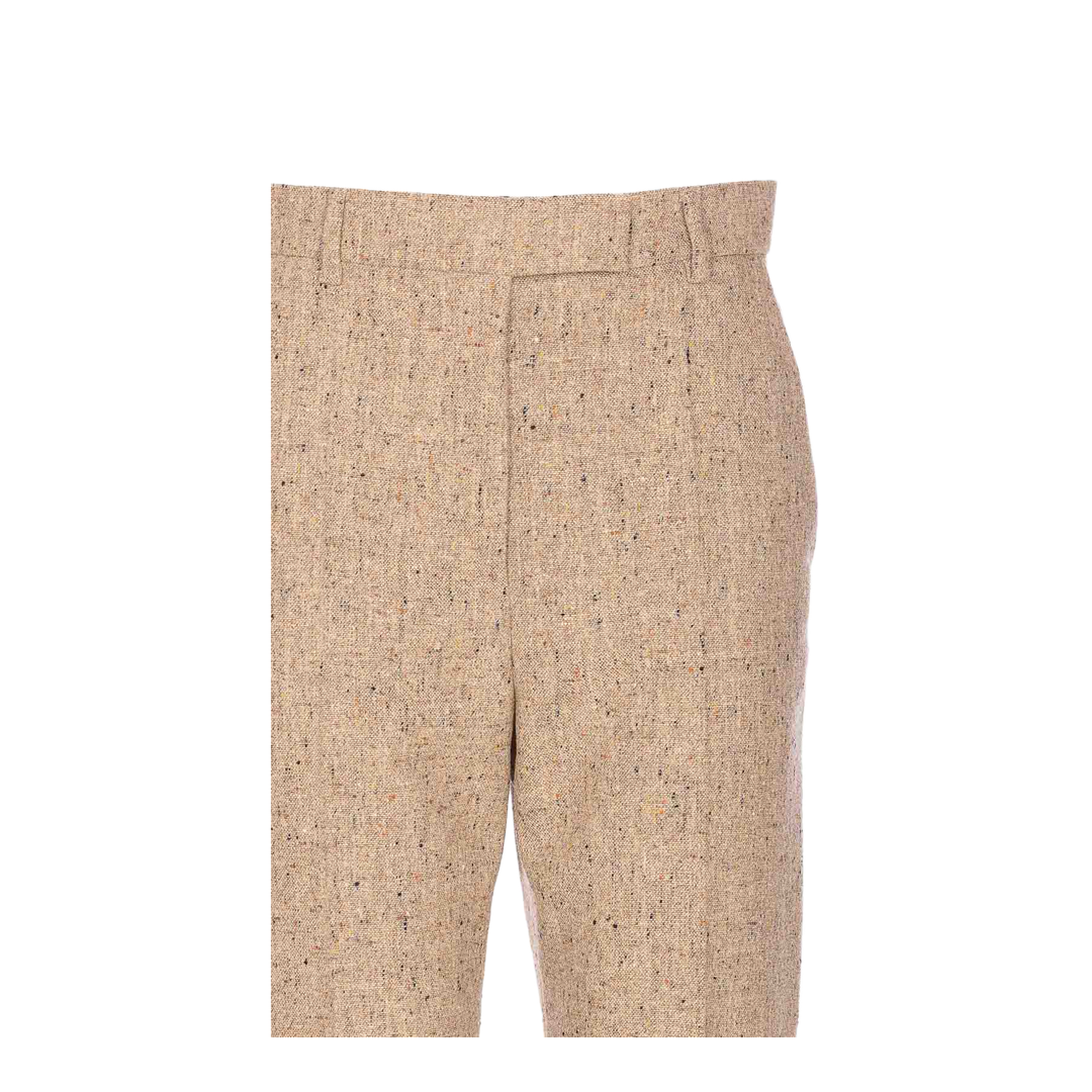 Buttoned Natte Pants