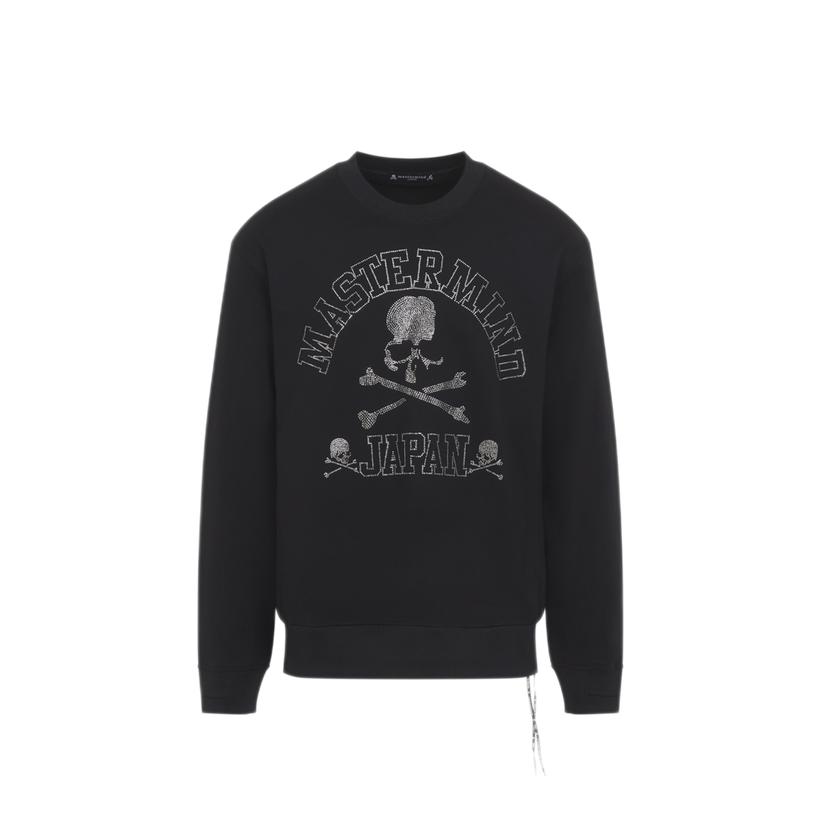 MAYFEYR - MASTERMIND JAPAN - Black Swarovski Crystals Sweatshirt - MJ26EE2SW064010BLACK