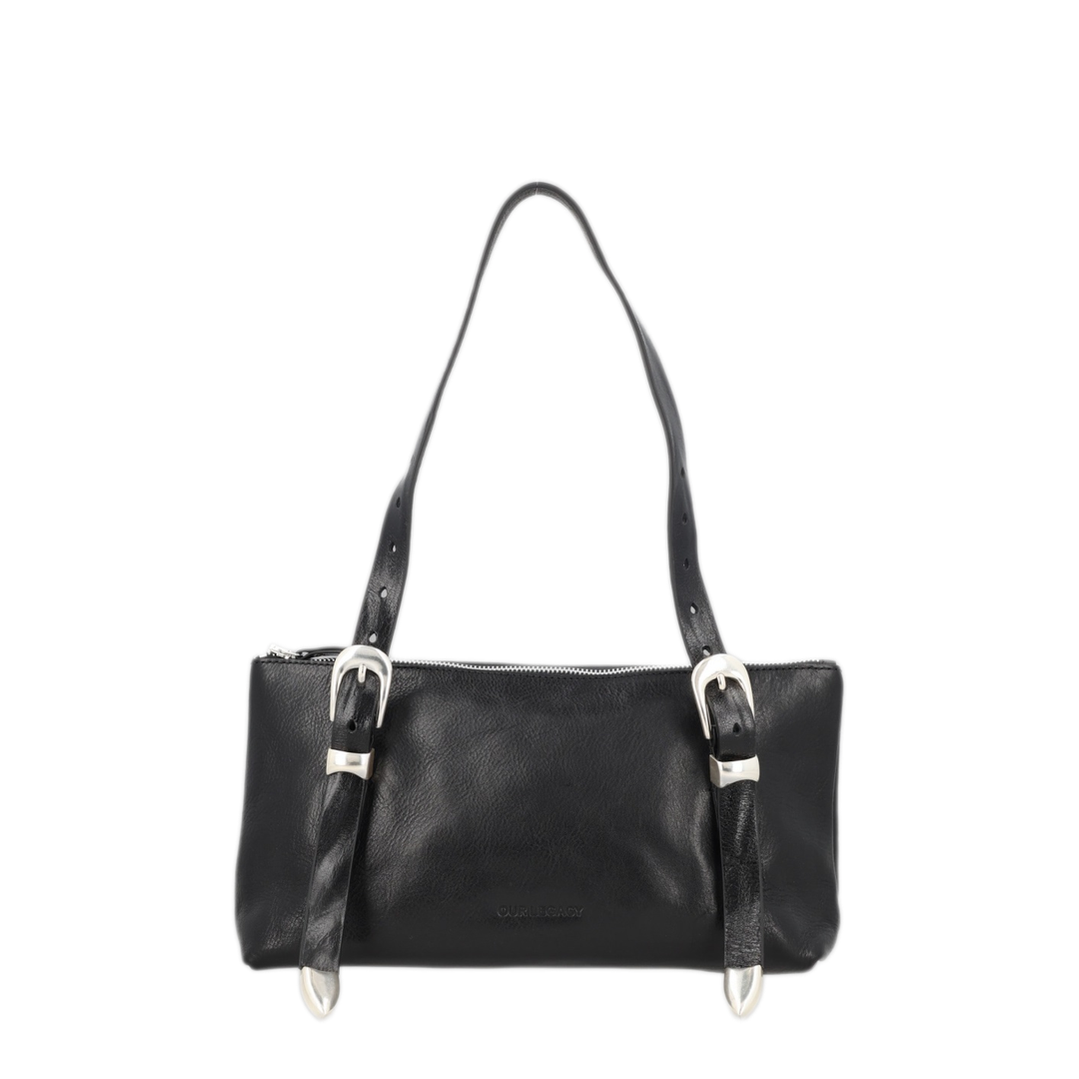 MAYFEYR - Our Legacy - Leather Shoulder Bag - A42682STTIREBLACKFOREVERCOWHIDE
