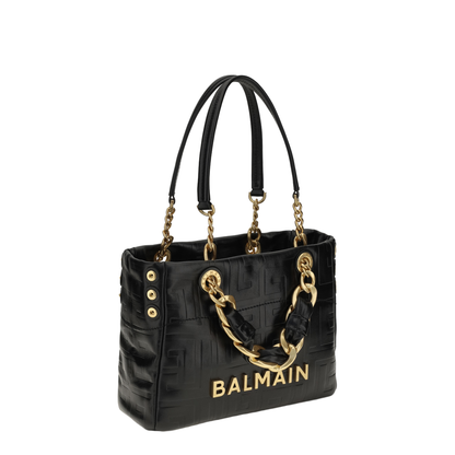 MAYFEYR - Balmain - Small Cabas 1945 Tote Bag - HN1FD871LETF