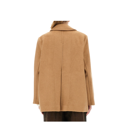 Double-Breasted Wool Blazer