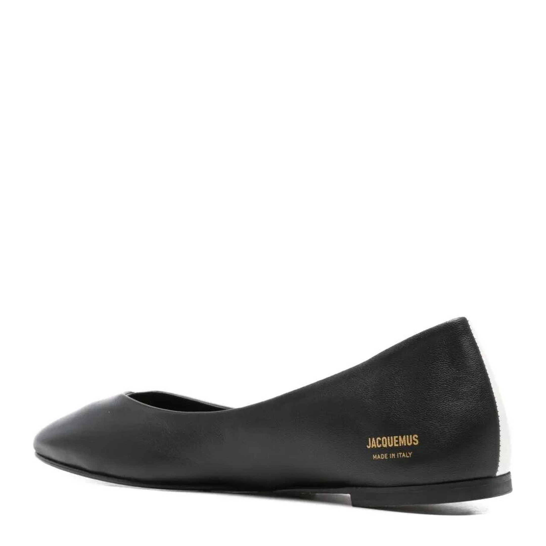 MAYFEYR - Jacquemus - Les Ballerines Ovalo In Two-Toned Leather - FOW00183AC27L26