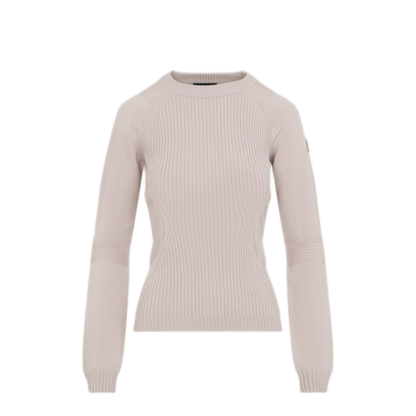 MAYFEYR - Moncler - Crew Neck Sweater Light Pink - L20989C00001M1122529