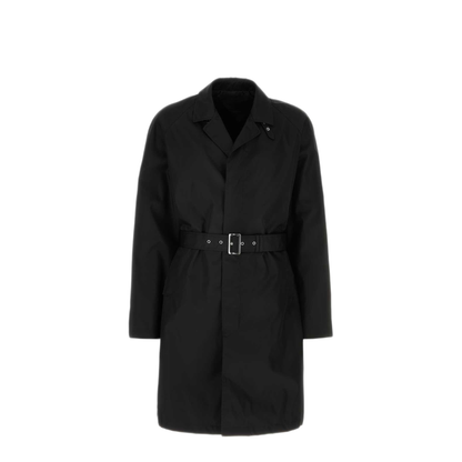 MAYFEYR - Prada - Lifestyle Black Re Nylon Trench Coat - SGC745SOOO1WQ8F0002