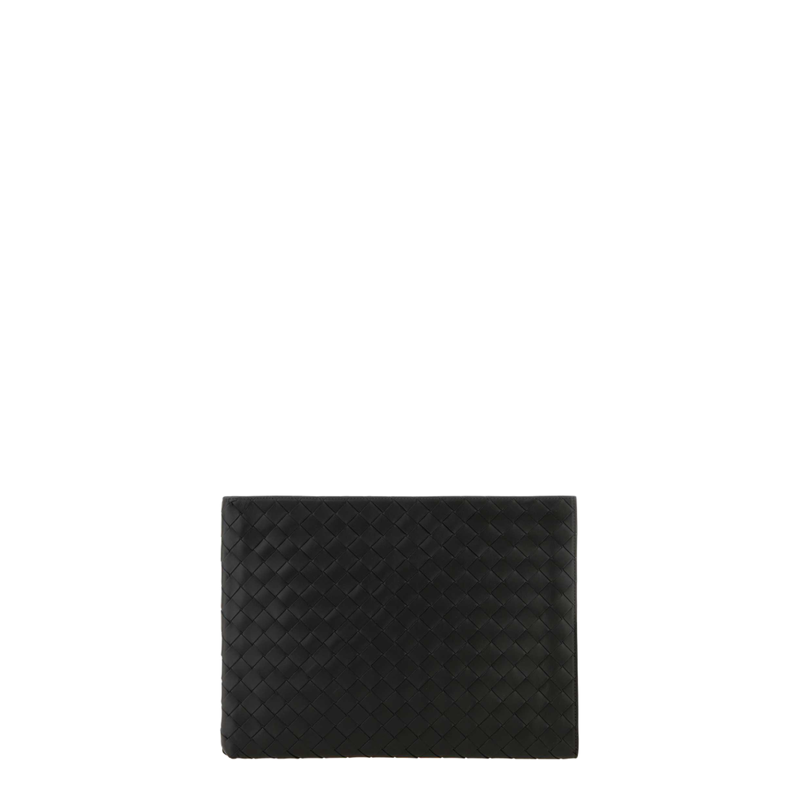 Intrecciato Leather Clutch