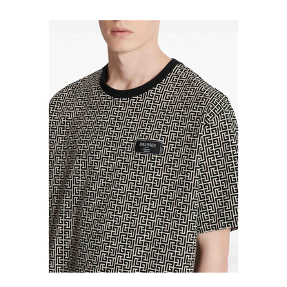 Monogrammed Jacquard T-Shirt