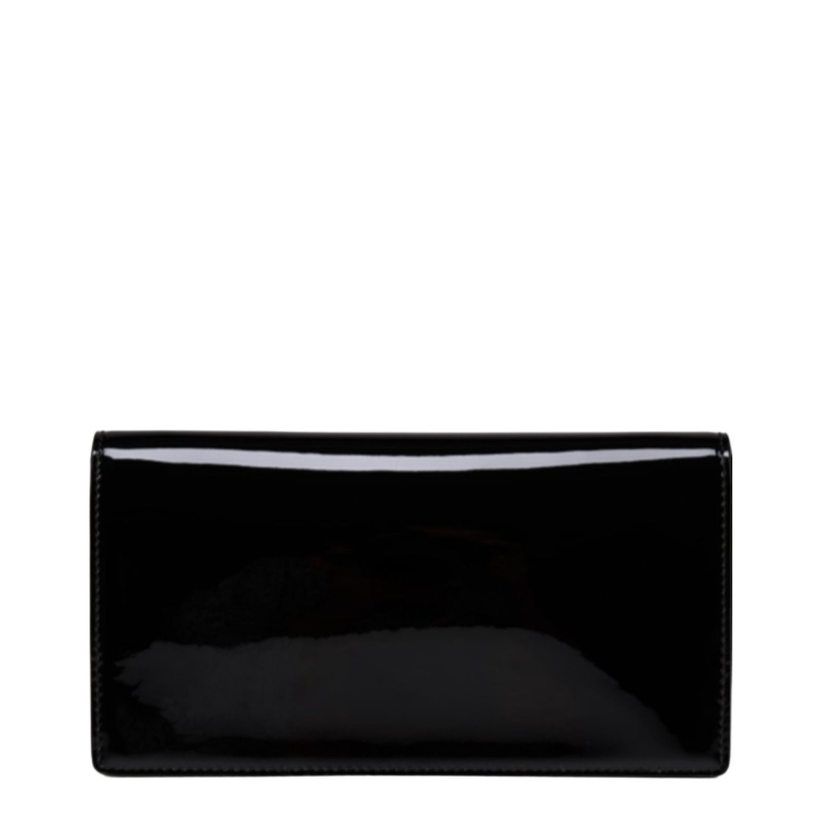 Bettina Clutch Patent Calf Leather Black