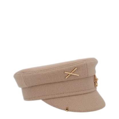 MAYFEYR - RUSLAN BAGINSKIY - Baker Boy Cap - KPC032PF26WPPRSTMRBBEIGE
