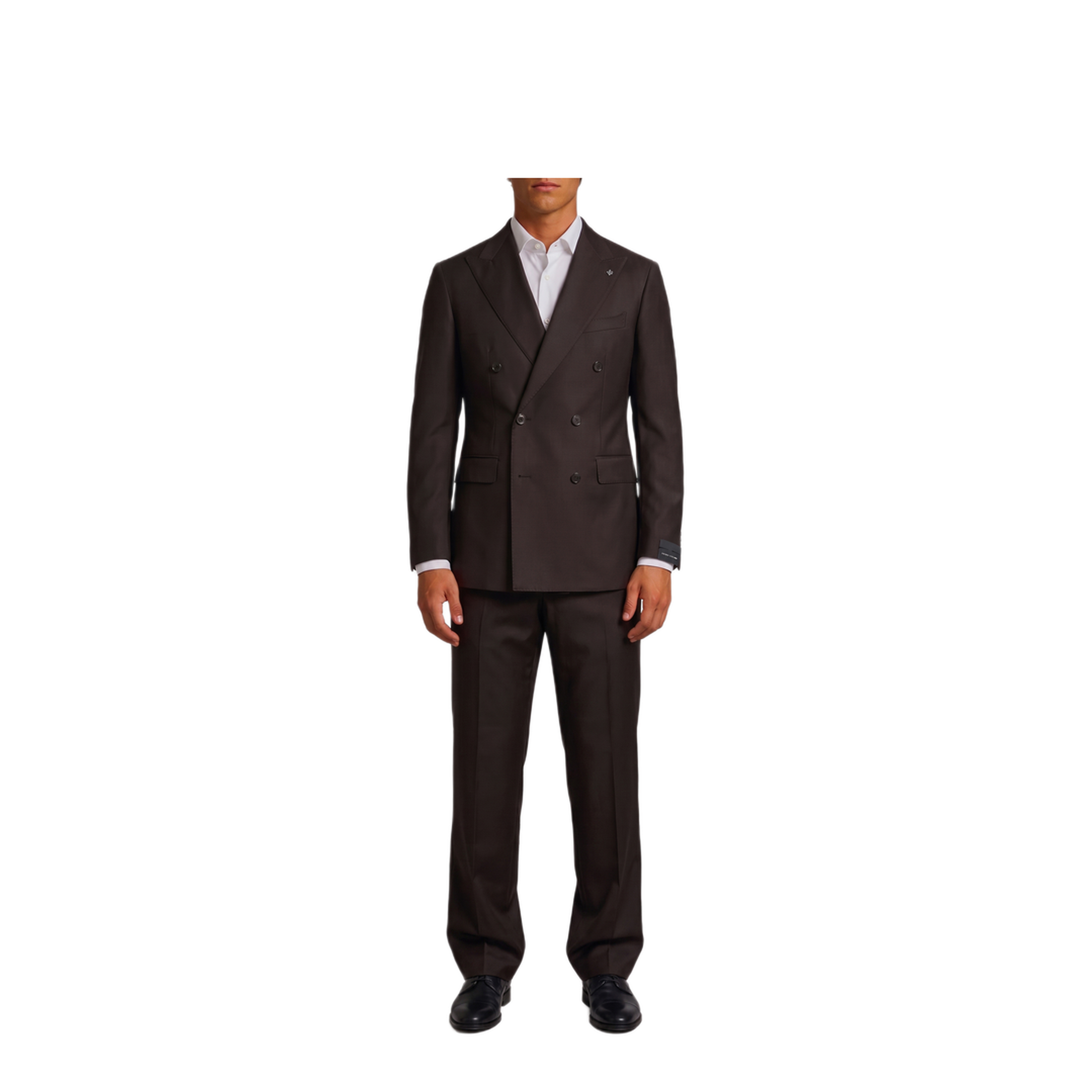 MAYFEYR - Tagliatore - Dark Brown New York Double Breasted Suit - 2SNY10BNT070001M1151