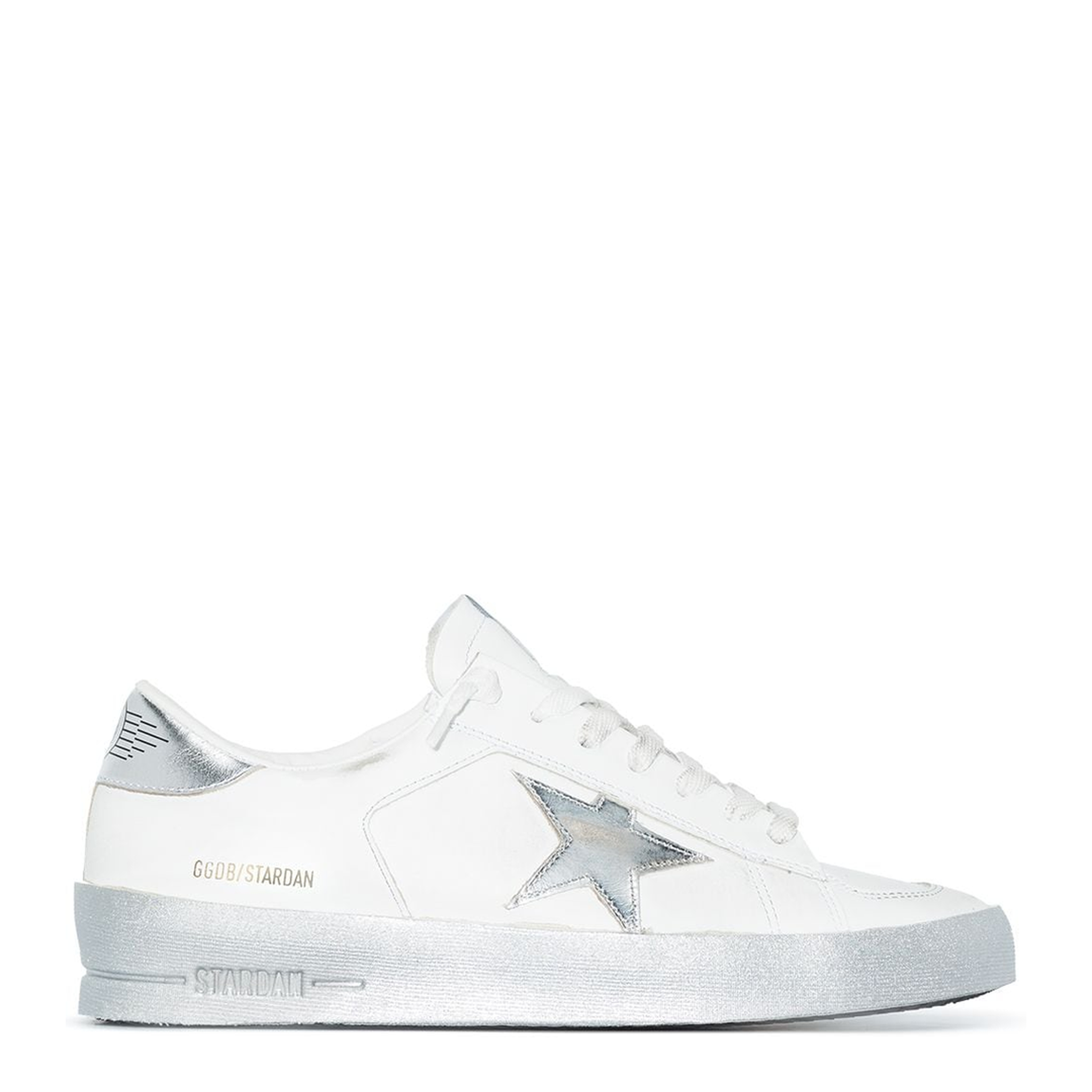 Stardan Leather Upper Laminated Sneakers, Brand