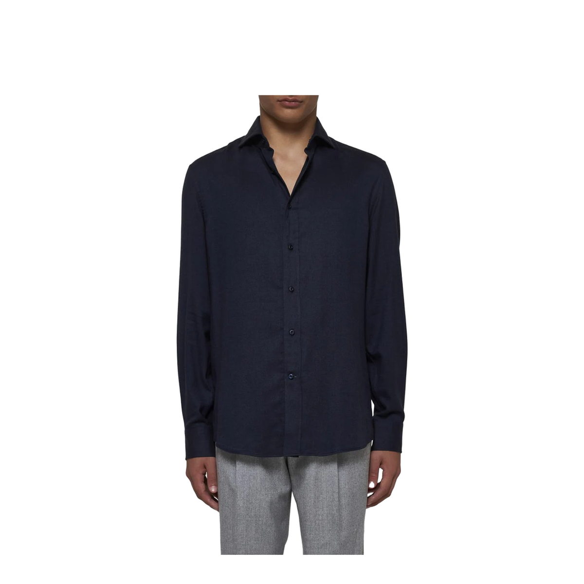 Stretch Flannel Slim Fit Shirt