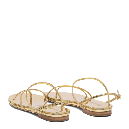 MAYFEYR - Studio Amelia - Helix Low Sandals - F860CFSHELIXFLATGLD