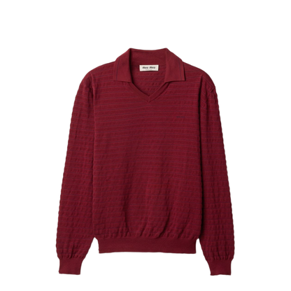 MAYFEYR - Miu Miu - T-Shirts And Polos Red - MML05R184QF0399