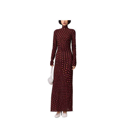 MAYFEYR - Stella Mccartney - Bordeaux Dress - 6J04773SQA756107
