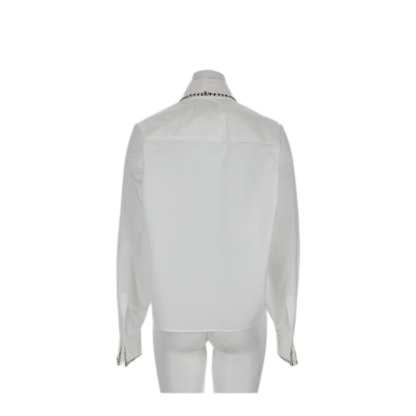 MAYFEYR - Fabiana Filippi - Shirt 100 Cotton White Made In Italy - CAD216F313M26821