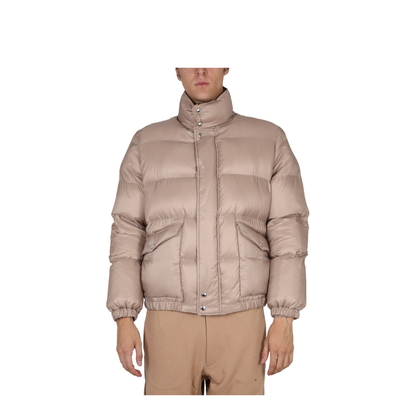 Graffiti Logo Print Down Jacket