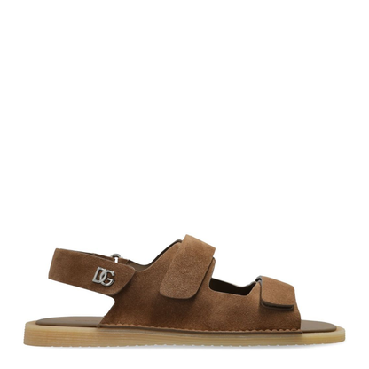 MAYFEYR - Dolce & Gabbana - Touch-Strap Suede Sandals - A80492AT441