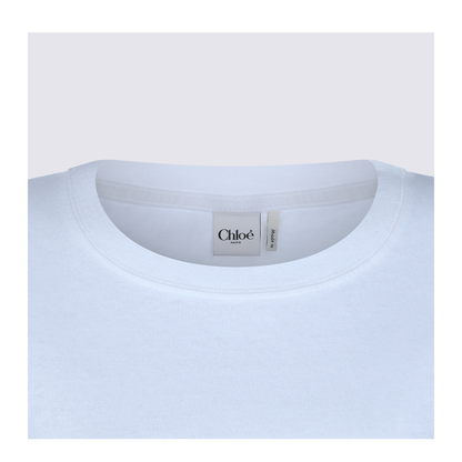 Baby Fit Logo T-Shirt in Cotton Jersey White