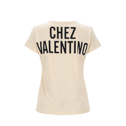 Cotton T-Shirt Cream