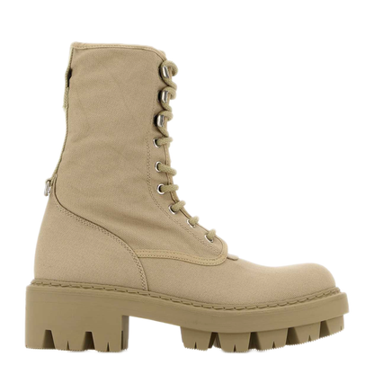 MAYFEYR - Prada - Beige Canvas Boots - 1U476OF055010F0065