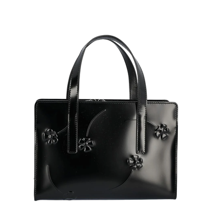 Handbag with Floral Pattern