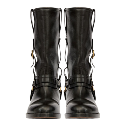 MAYFEYR - Isabel Marant - Heiko Boots With Straps - BO0192FAC1A22S01BK