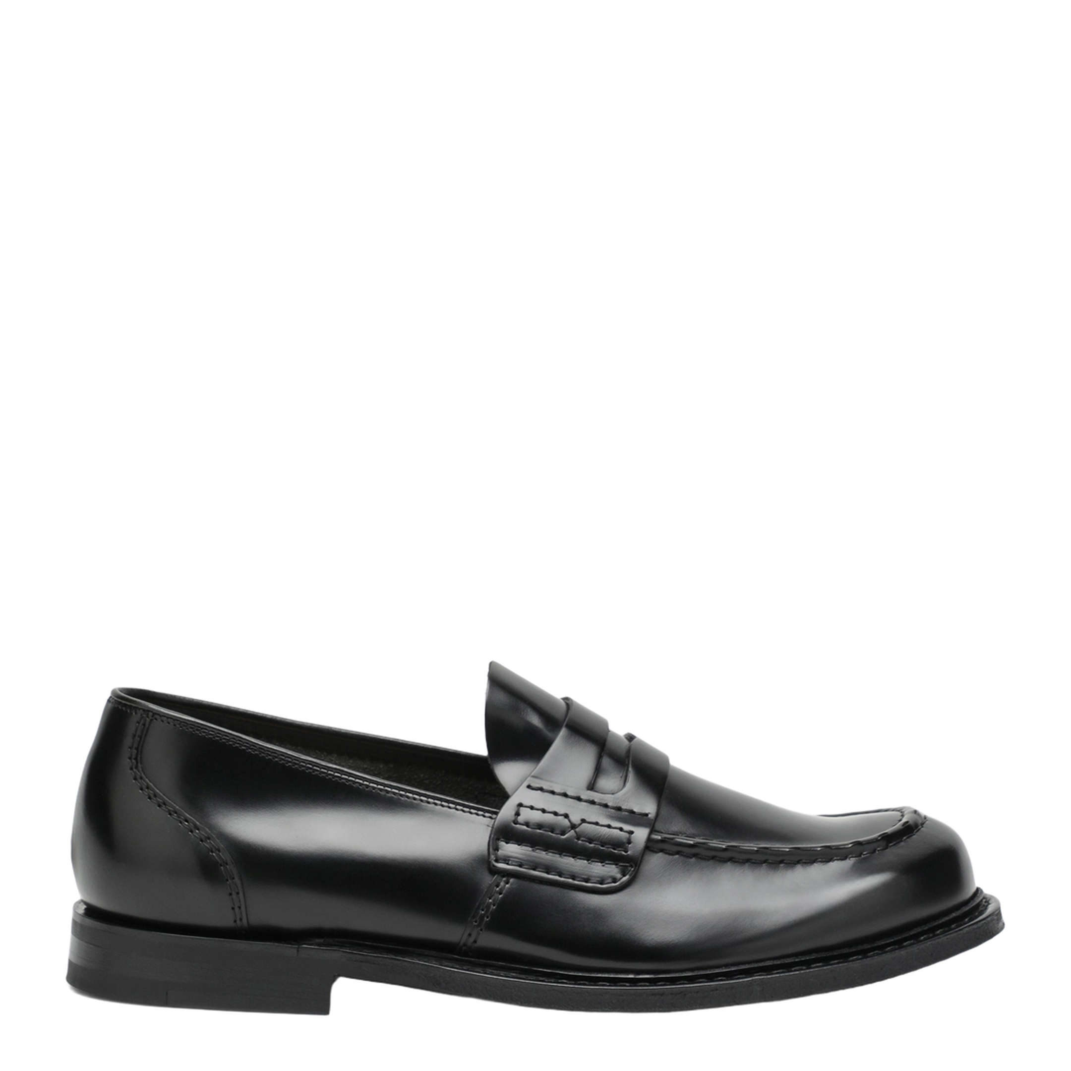 MAYFEYR - Church's - Black Leather Loafers - FARSLEYR209LGF0AAB