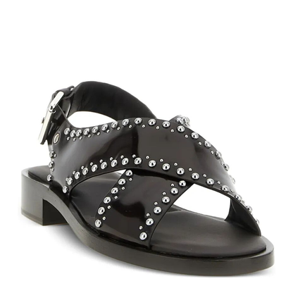 MAYFEYR - CHURCH`S - Remi Leather Sandals With Studs - DX01249EMF0AEY