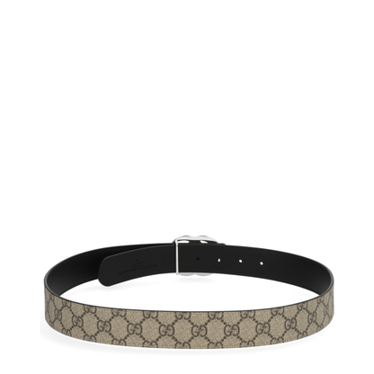 Reversible Belt in Black Leather