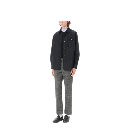 MAYFEYR - Valentino - Wool Jumper With Vlogo Embroidery - VKC38PBH90NO